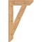 Ekena Millwork Traditional Slat Smooth Bracket, Western Red Cedar, 3 1/2"W x 18"D x 30"H BKT04X18X30TRA06SWR - alternate 2